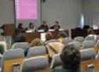 Un momento de la charla.
