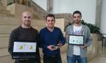 Miguel López, Nicolás Bregua y David Candal (de izq. a dcha.) son tres de los co
