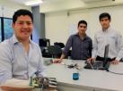 Alumnos creadores da luva