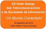 Eslogan da XX Noite Galega das Telecomunicacións e da Sociedade da Información