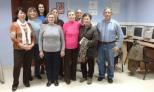 Usuarios e voluntarios dixitais da Asociación Recreativa e Cultural Os Tilos