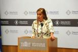 La presidenta de la Diputación de Pontevedra, Carmela Silva