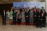 Foto de familia de la entrega de los Premios Discapnet.