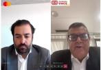 Videoconferencia entre representantes de Mastercard y de la Fundación ONCE.