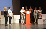 As compoñentes de Teño unha Horta en San Sadurniño acadaron o premio na categoría de Vídeo-opinarmos.