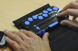 Lector de braille.