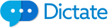 Logo de Dictate.