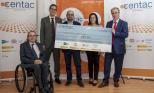 Entrega do premio.