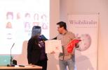 Recogida del Premio Nacional Wisibilízalas.