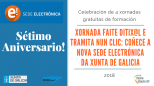 Cartel de las jornadas.