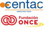 Logos centac e Fundación ONCE