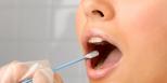 Muestra de saliva