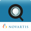 Logo da app de Novartis