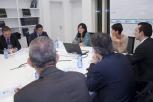 Mar Pereira reunida cos axentes do sector TIC