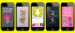 Pantallazos de Snapchat