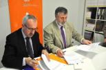 Sinatura entre a COETG/AETG e o COM da Coruña