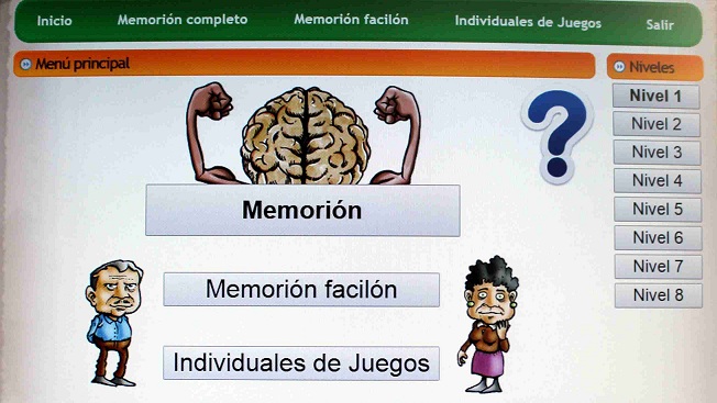 Pantallazo del juego Memorión